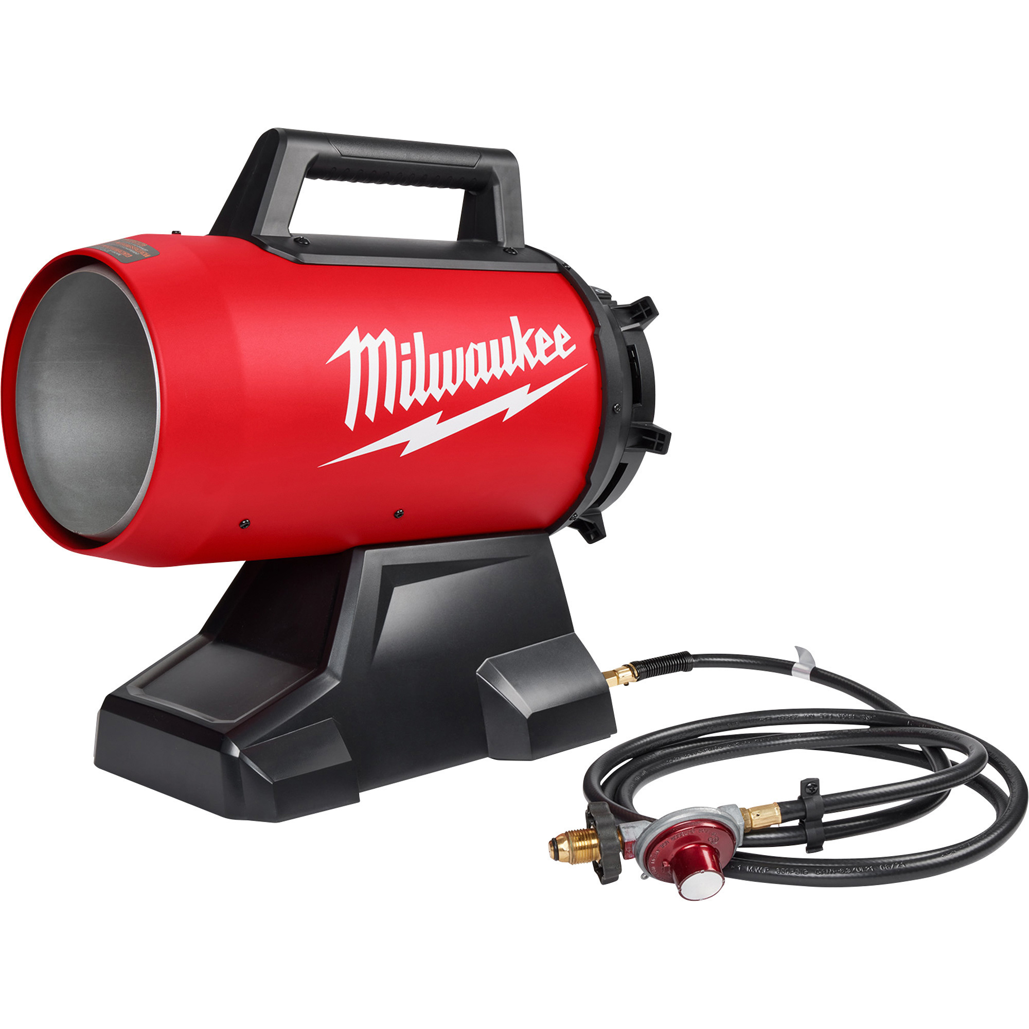 Milwaukee M18 Cordless Forced Air Propane Heater, 70,000 BTU, Model# 0801-20